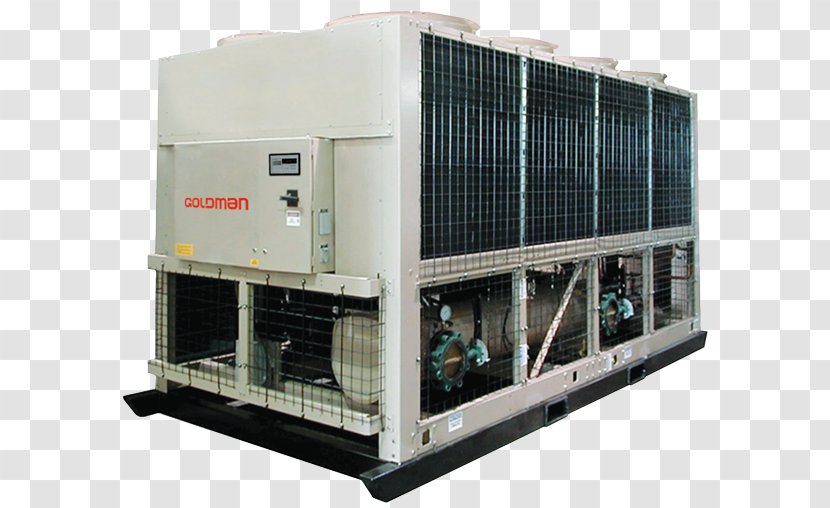 Machine Chiller Air-cooled Engine Screw تعمیر چیلر - Goodman Manufacturing Transparent PNG