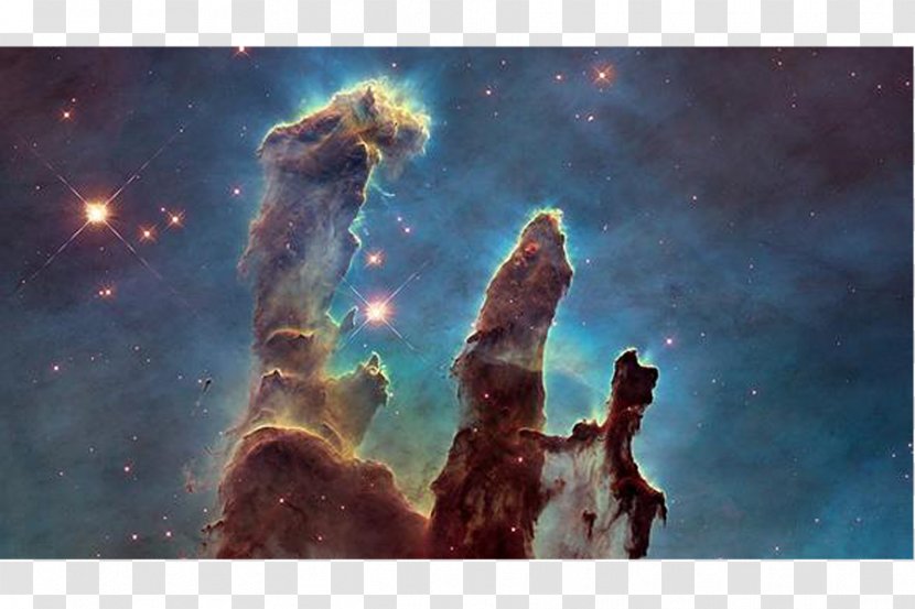 Pillars Of Creation Hubble Space Telescope Eagle Nebula NASA Wide Field Camera 3 - Sky - Asia Food Transparent PNG