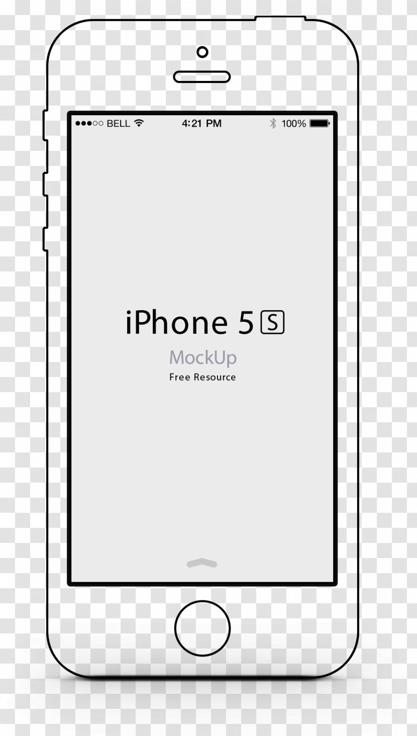 IPhone 5s 6 Smartphone Feature Phone - Iphone 5 - IPhone5S Transparent PNG