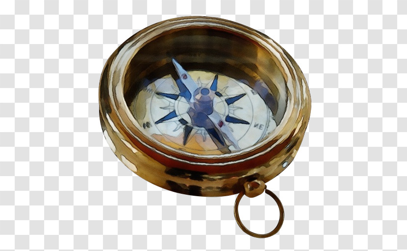 Compass Glass Metal Transparent PNG