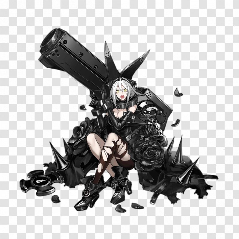 Girls' Frontline Felt Game Elphelt Valentine Textile - Silhouette - Guilty Gear Transparent PNG