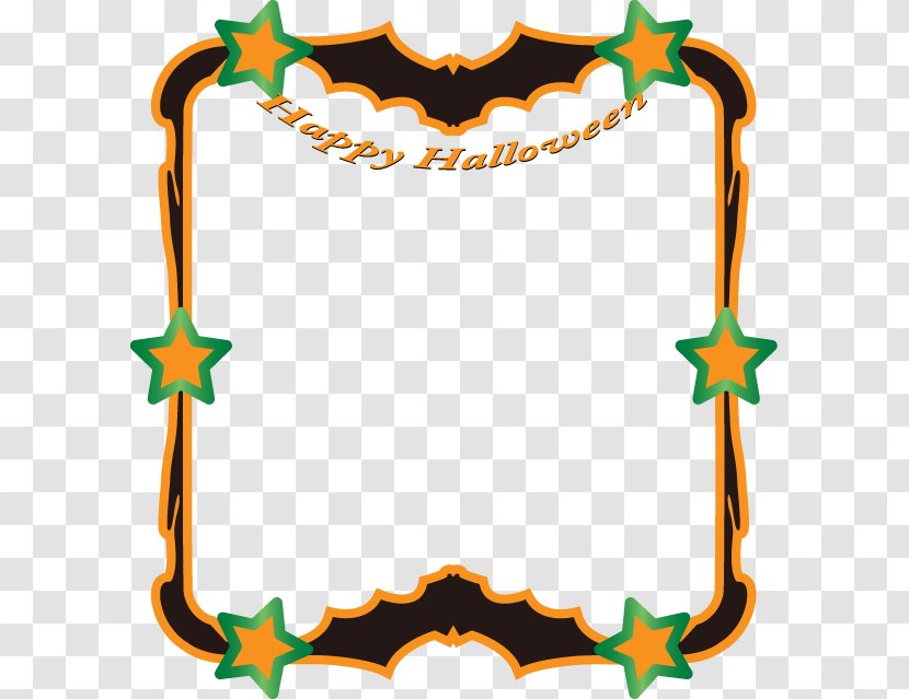 Halloween Blog October 31 Clip Art Naver - Green - Banks Frame Transparent PNG