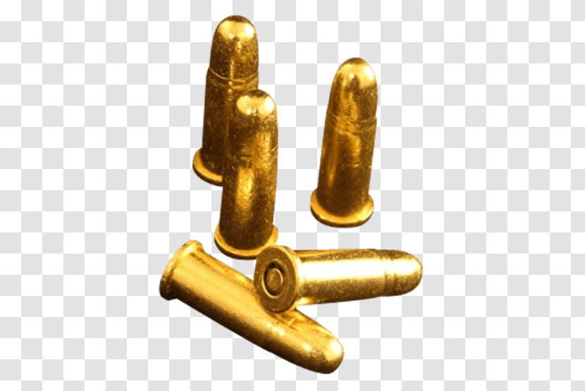 Bullet Weapon Pistol Gun Revolver - Wholesale - Brass Bullets Transparent PNG