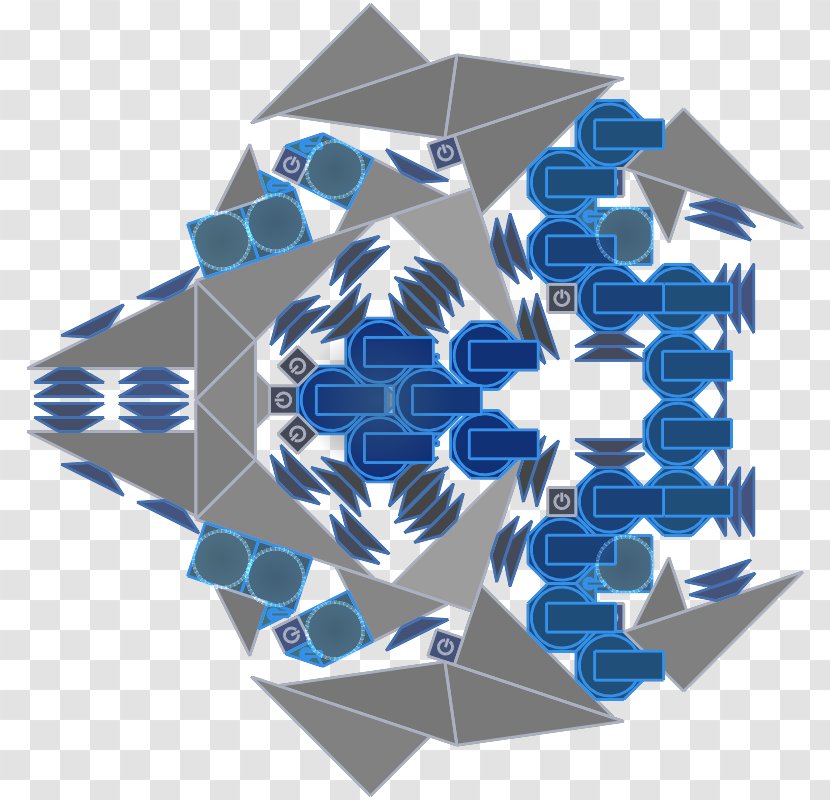 Manta Cube Symmetry - Khanda Transparent PNG