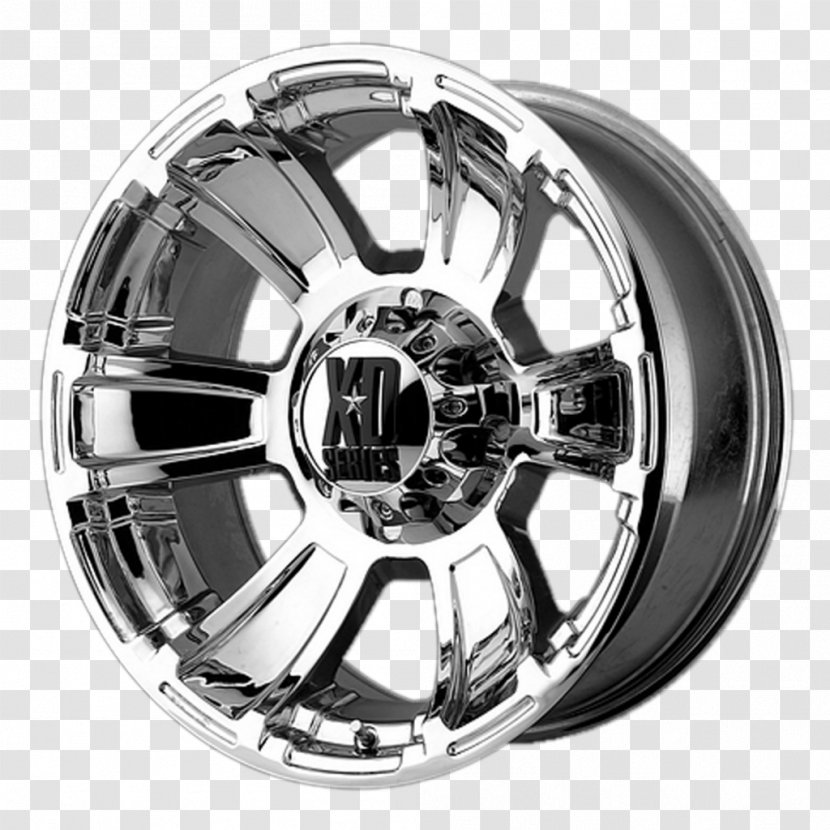 Rim Custom Wheel Car Tire - Chrome Plating - Full Set Transparent PNG