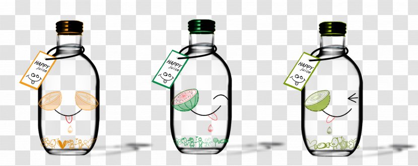 Bottle Glass Transparency And Translucency Packaging Labeling Drink - Liqueur - Wishing Painted Transparent PNG