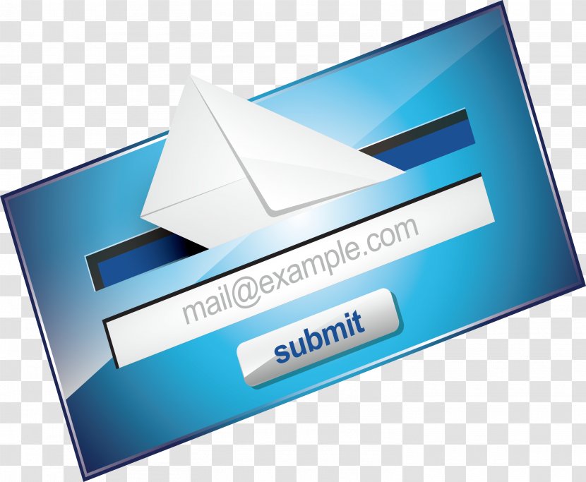 Email Computer File - Blue Emails Transparent PNG