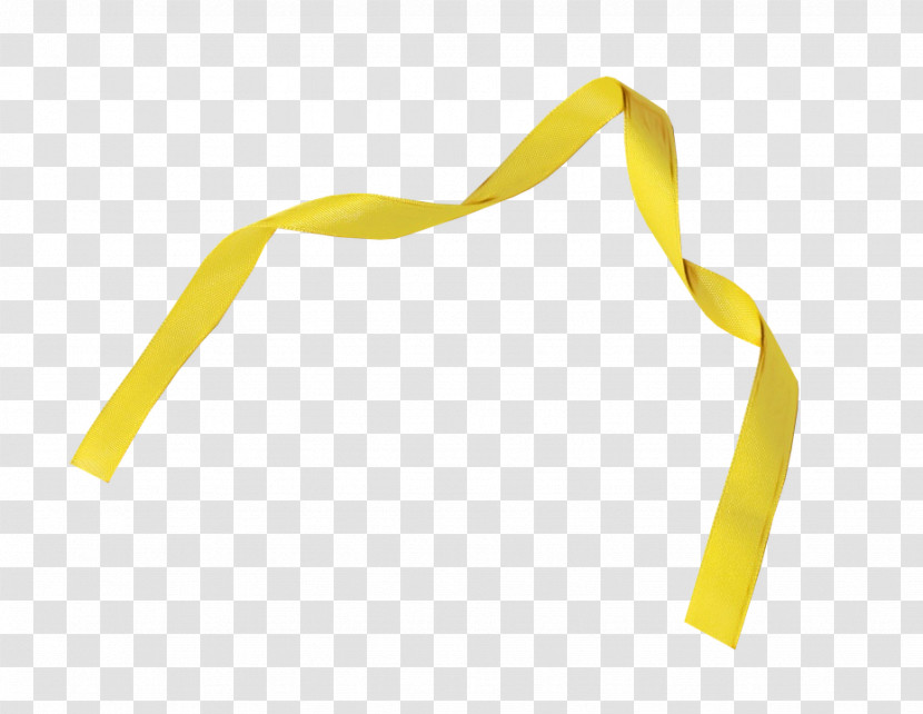 Yellow Angle Fashion Transparent PNG