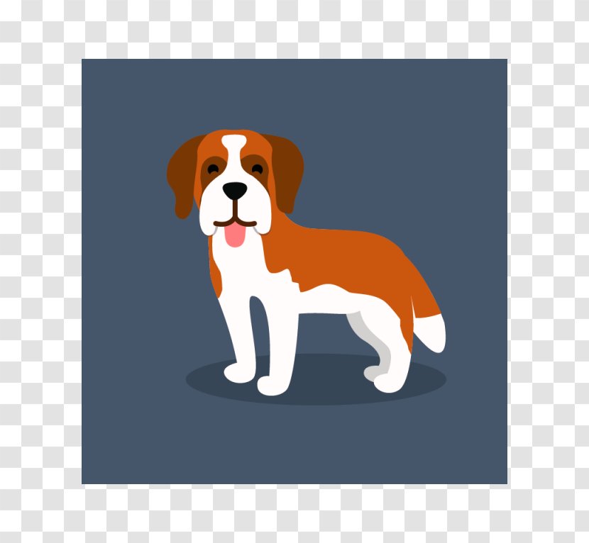 Dog Breed Beagle Puppy St. Bernard Companion - Vertebrate Transparent PNG