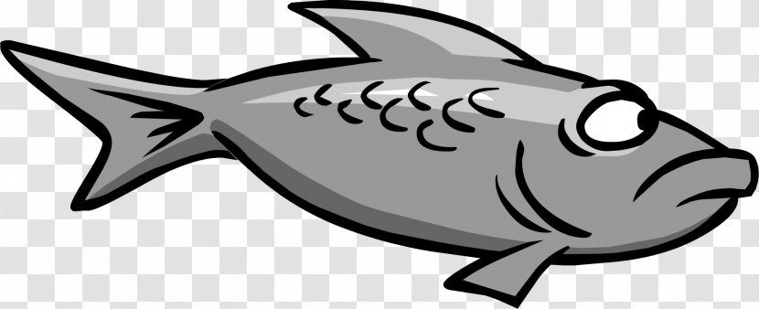 Club Penguin Fishing Shark Clip Art - Marine Mammal Transparent PNG