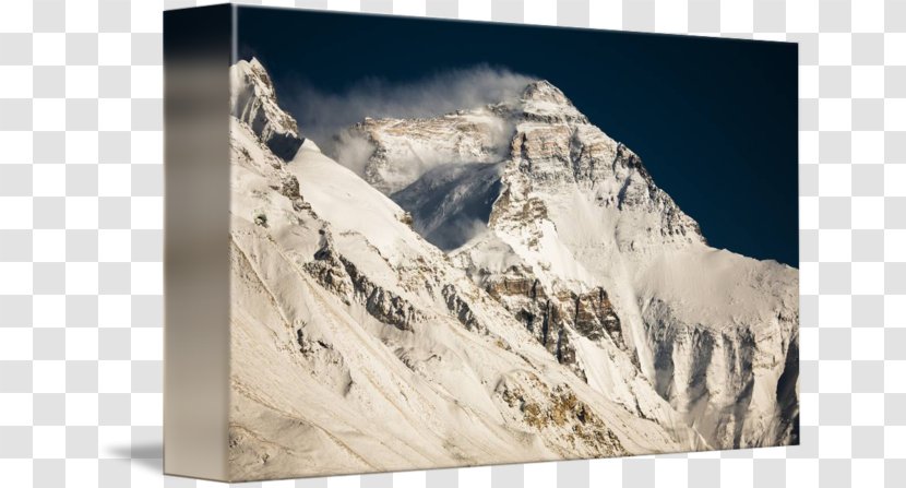 Mount Everest Tibet Gallery Wrap Alps Basecamp Classic - Massif Transparent PNG