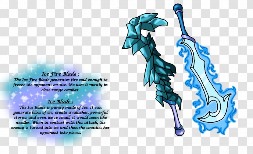 Seahorse DeviantArt Graphic Design Illustration - Water - Background Blue Fire Sword Transparent PNG