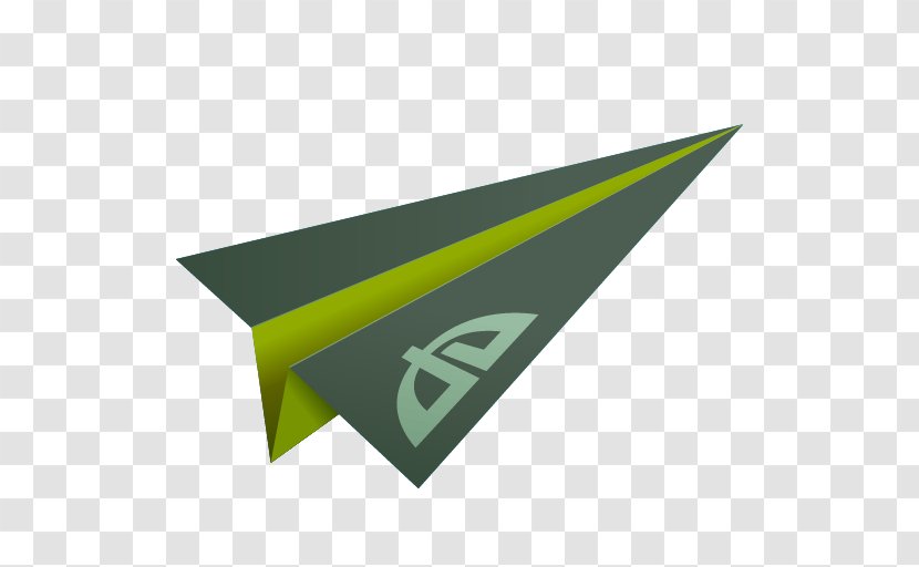 Paper Plane Airplane - Yellow - Origami Transparent PNG