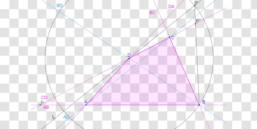 Triangle Point Pattern - Diagram - Line Geometry Transparent PNG