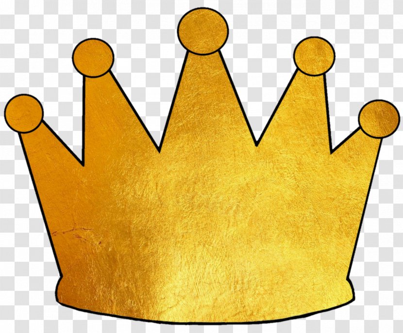 Line Point Clip Art - Area - Golden Crown Transparent PNG