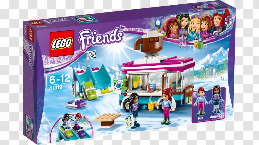 LEGO 41319 Friends Snow Resort Hot Chocolate Van Toy 41340 Friendship House - Lego - Minifigures Ninjago Transparent PNG