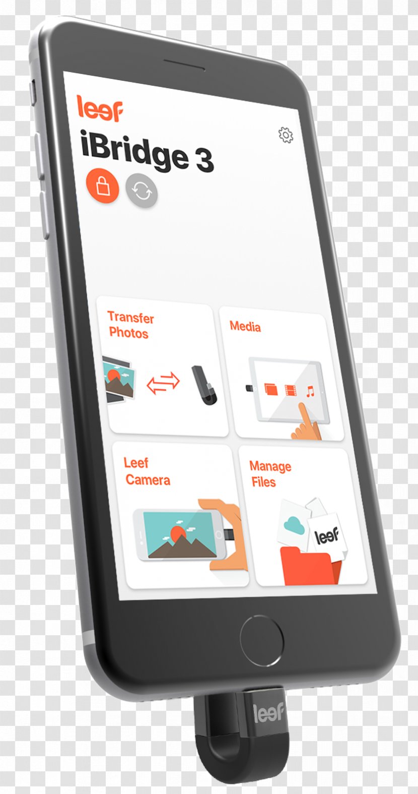 Feature Phone Smartphone Leef IBridge 3 Lightning - Telephony Transparent PNG