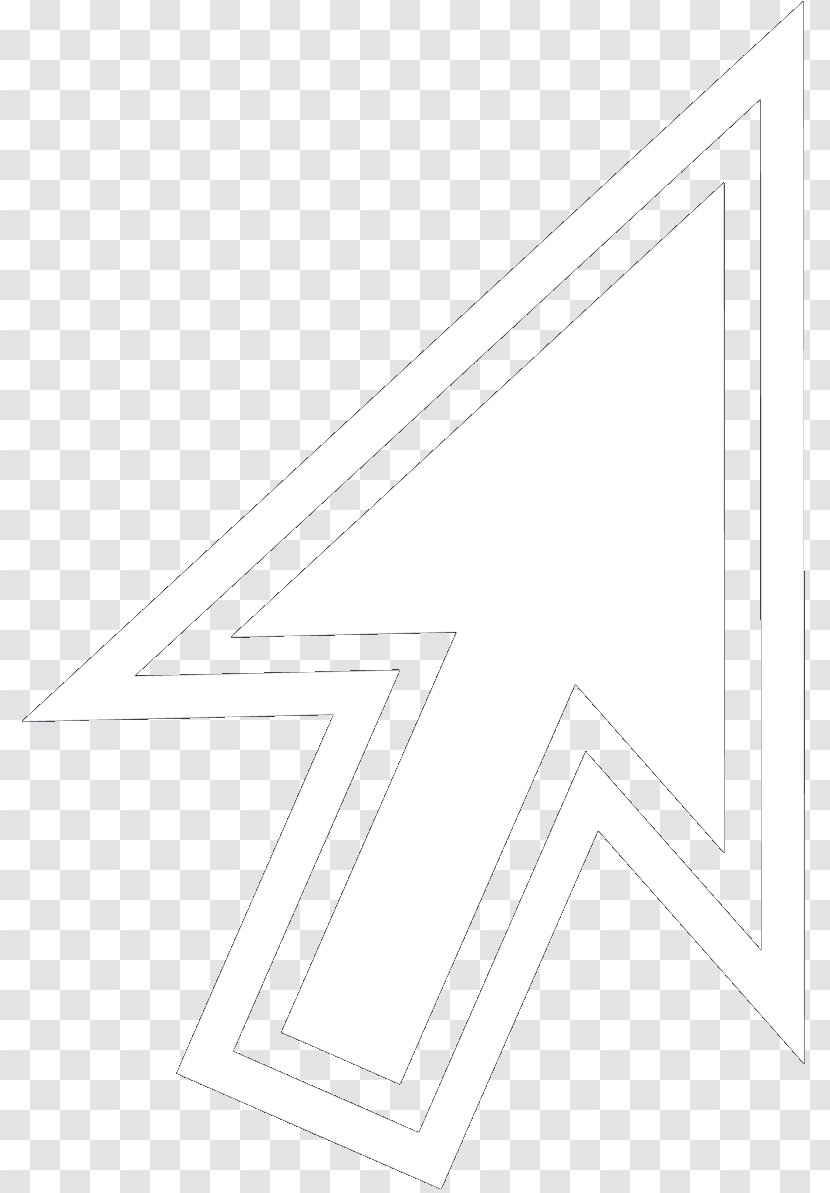 Triangle Black & White - M Product Design Pattern Transparent PNG