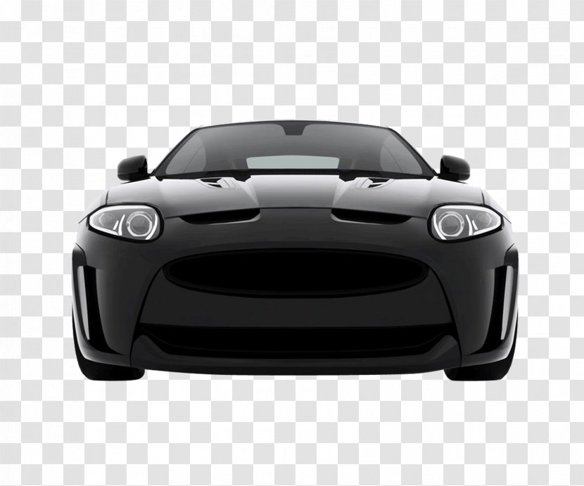 Sports Car Illustration - Technology - Black Head Transparent PNG