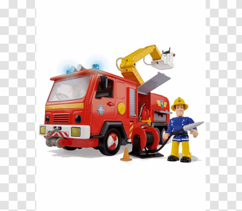 Firefighter Fire Engine Toy Siren Station - Playset - Fireman Transparent PNG