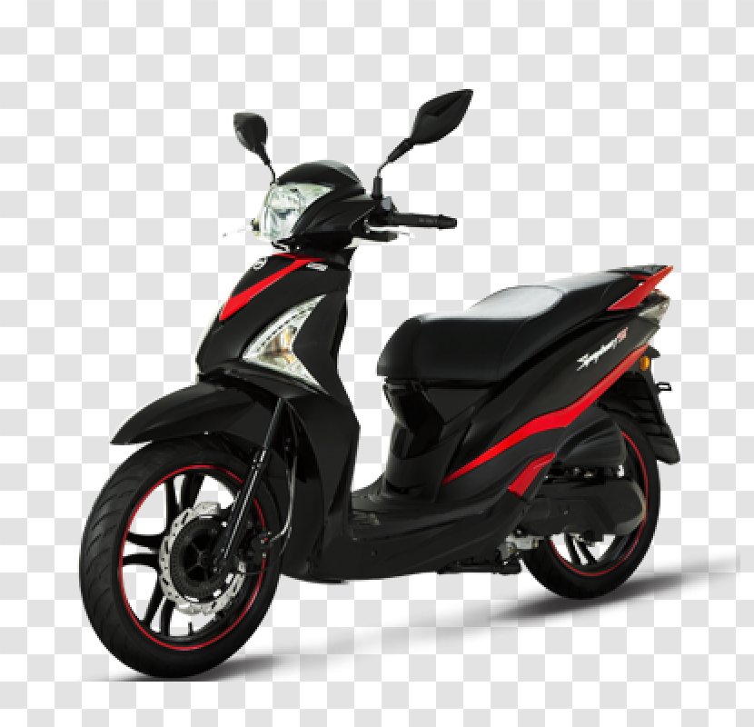 Motorcycle Accessories Motorized Scooter SYM Motors - Car Transparent PNG