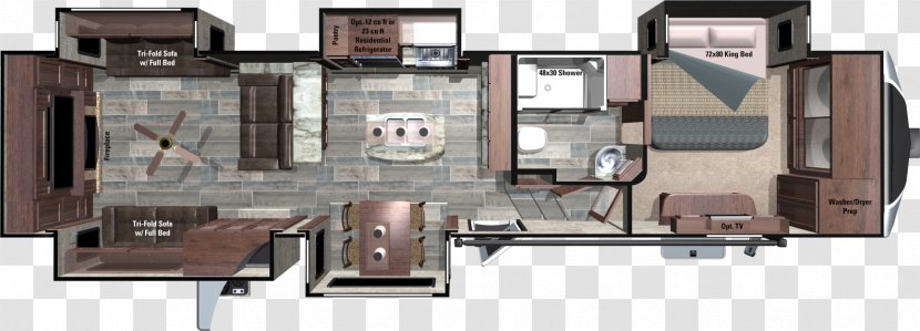 Fifth Wheel Coupling Campervans Floor Plan Caravan Sales - Bed Sheet Transparent PNG