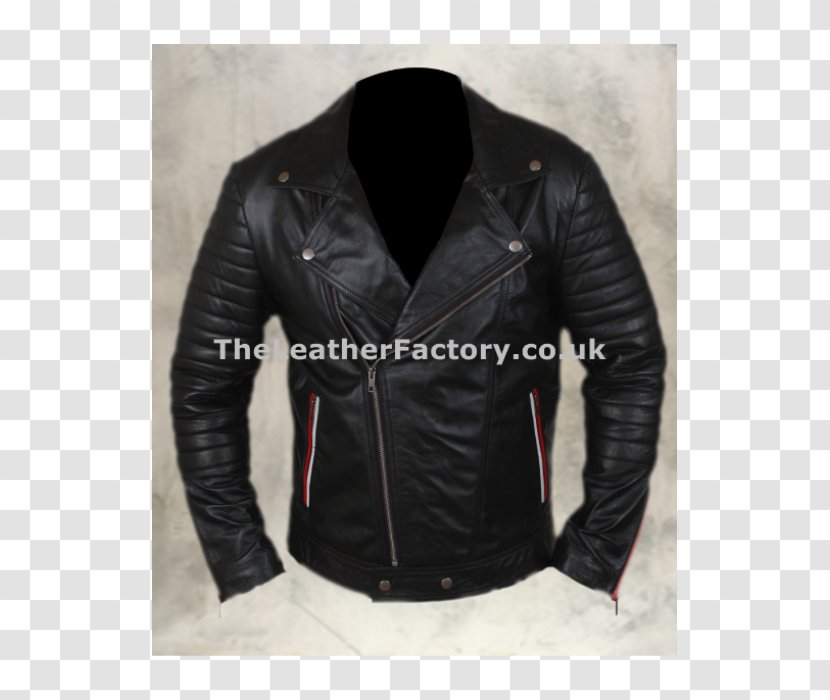 Leather Jacket Dean Zipper Cowhide Transparent PNG