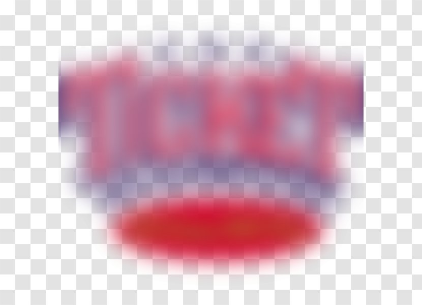 Close-up Lip Font - Red - Blurred Background Transparent PNG