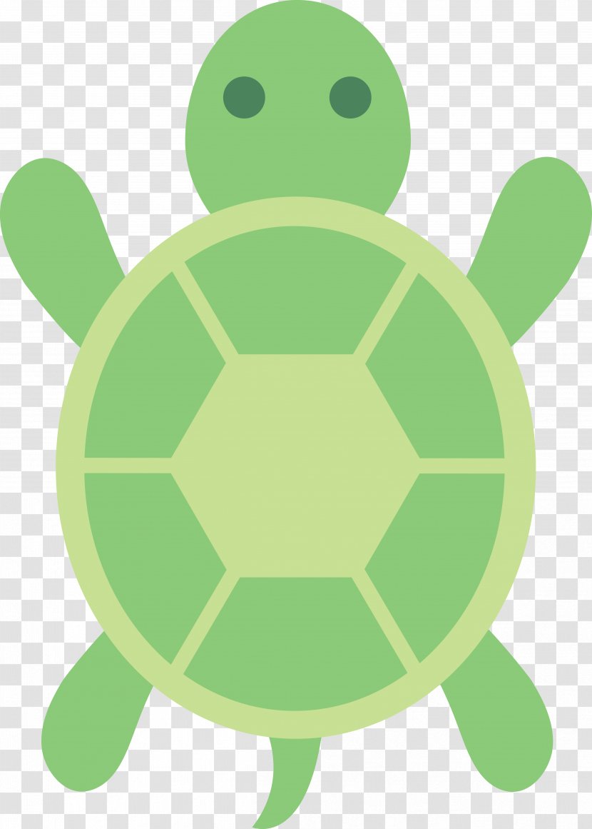 Green Sea Turtle Free Content Clip Art - Vertebrate - Cartoon Turtles Transparent PNG