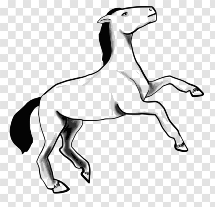 Arabian Horse Pony Dog Mustang Clip Art - Carnivoran Transparent PNG