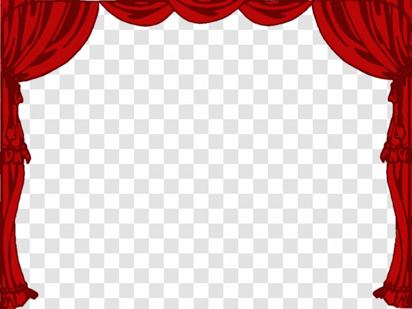 Theater Drapes And Stage Curtains Theatre Front Curtain - Window Treatment - Cliparts Transparent PNG