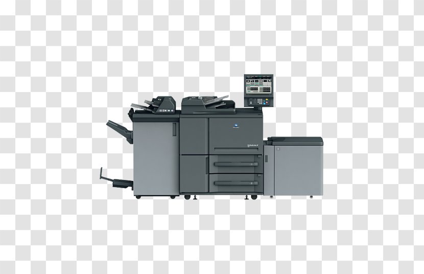Konica Minolta Digital Printing Printer Photocopier - Machine Transparent PNG