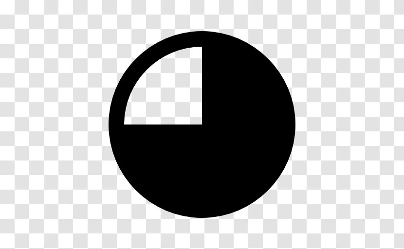 Fraction Percentage Logo Brand - Flat Circle Transparent PNG
