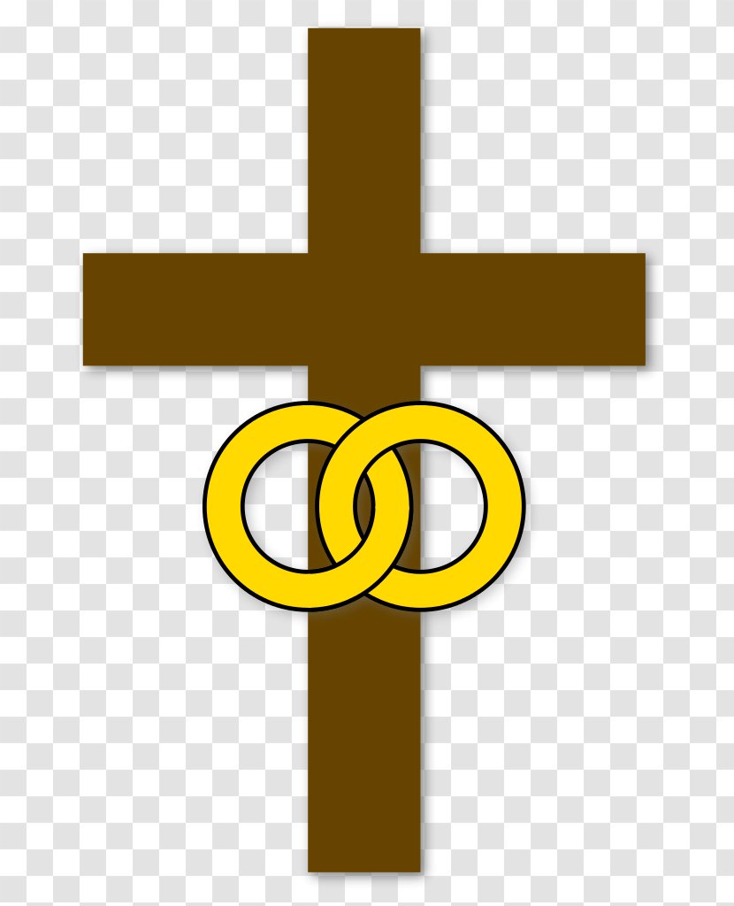 Christian Views On Marriage Symbolism Cross - Christianity - Images Of Symbols Transparent PNG