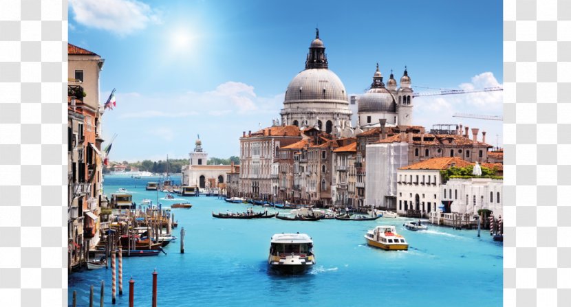 The Grand Canal Of Venice (Blue Venice) Palazzo Grassi Desktop Wallpaper Rideau - Blue Transparent PNG