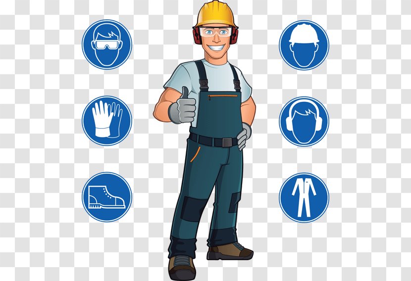 Personal Protective Equipment Vector Graphics Clip Art Image Occupational Safety And Health - Crossfit Garage Gym Transparent PNG