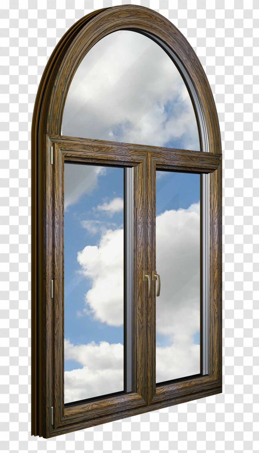 Window Door Aluminium Wood Tree - Arch - Aluminum Transparent PNG