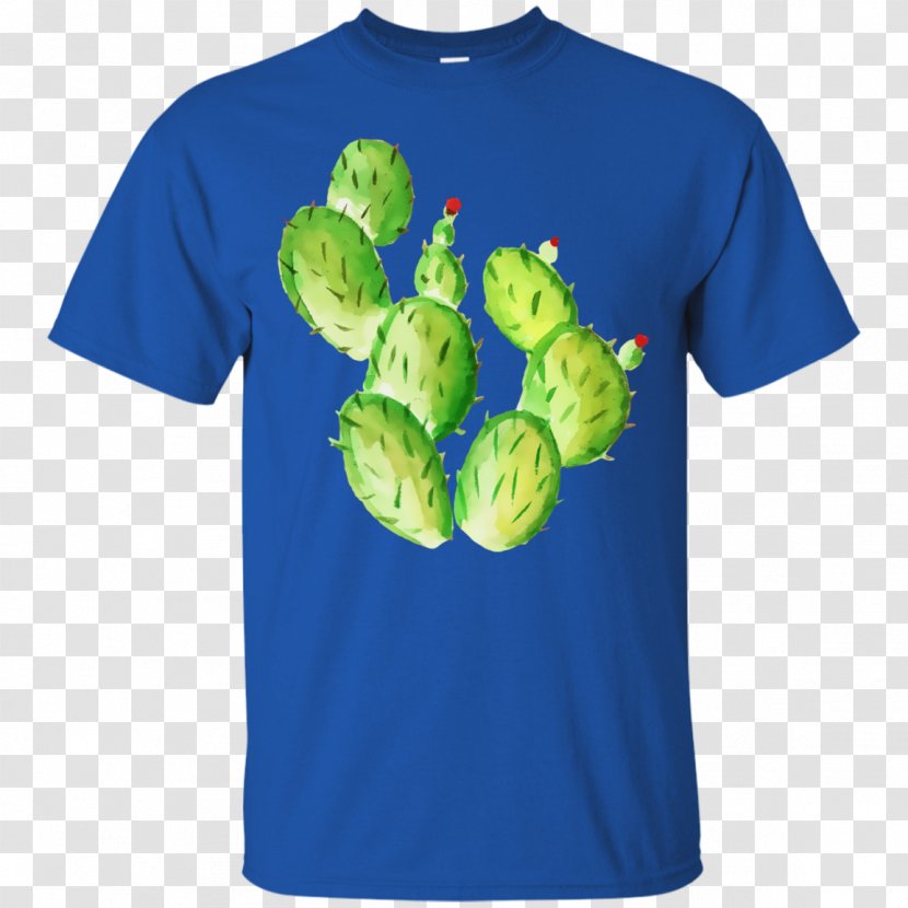 T-shirt Hoodie Sleeve Top - Watercolor Cactus Transparent PNG