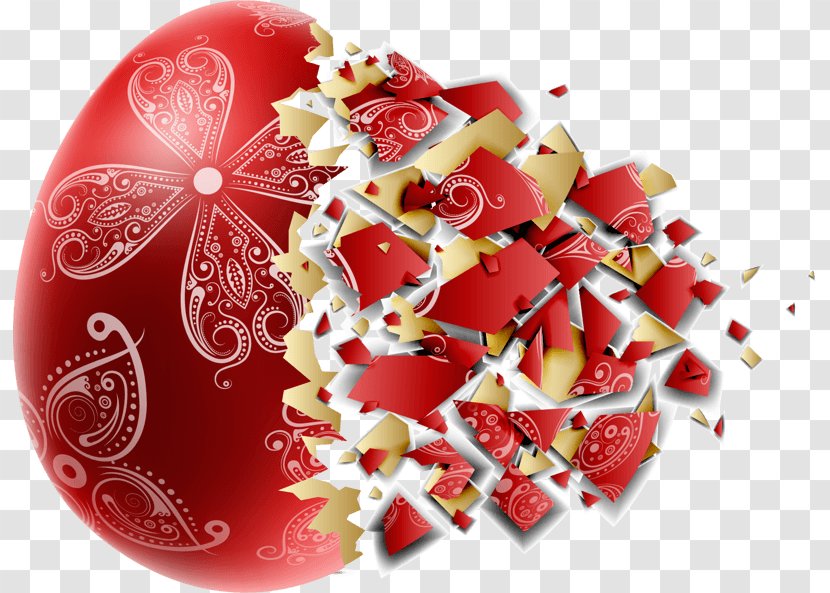 Vector Graphics Easter Egg Stock Illustration - Chinese Red Eggs - Colors Transparent PNG