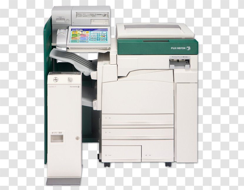 Paper マルチメディアステーション 7-Eleven Photocopier ネットプリント - Impress Transparent PNG