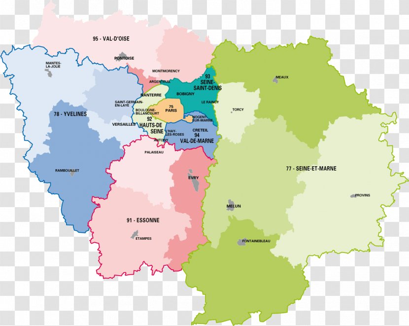 Seine-Saint-Denis Meudon Arrondissement Of Paris Regions France - Geography Transparent PNG