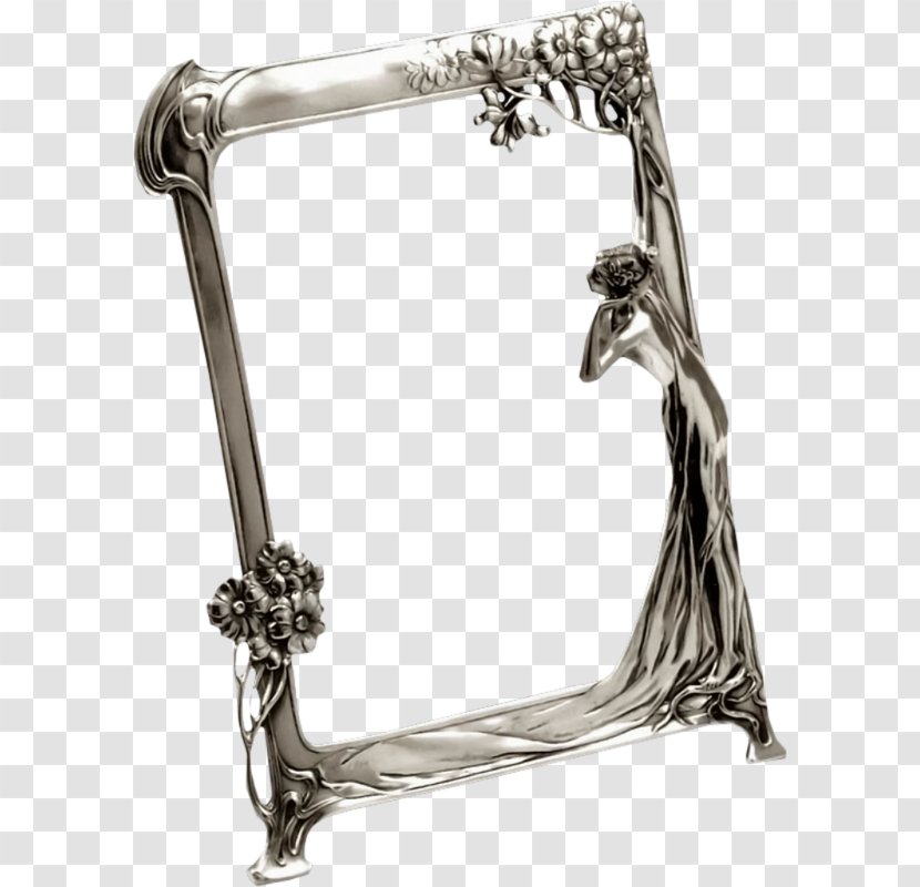 Art Nouveau Decorative Ornament Picture Frames Mirror Photography Transparent PNG