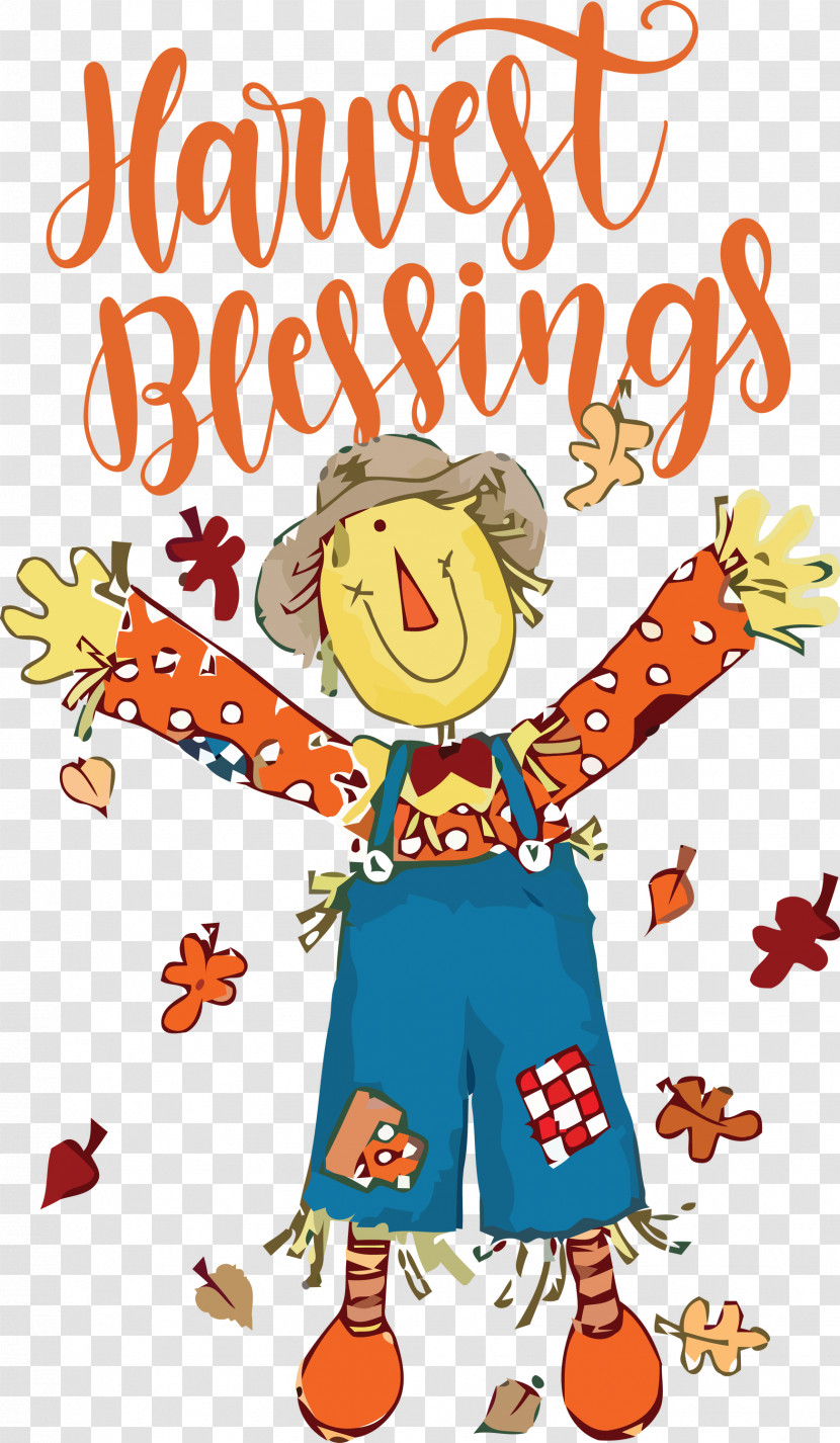 Harvest Blessings Thanksgiving Autumn Transparent PNG