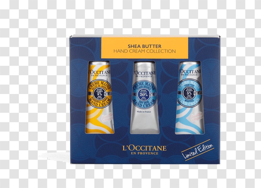 L'Occitane En Provence Cream Lotion Lip Balm Shea Butter - Glass Bottle - Nut Transparent PNG