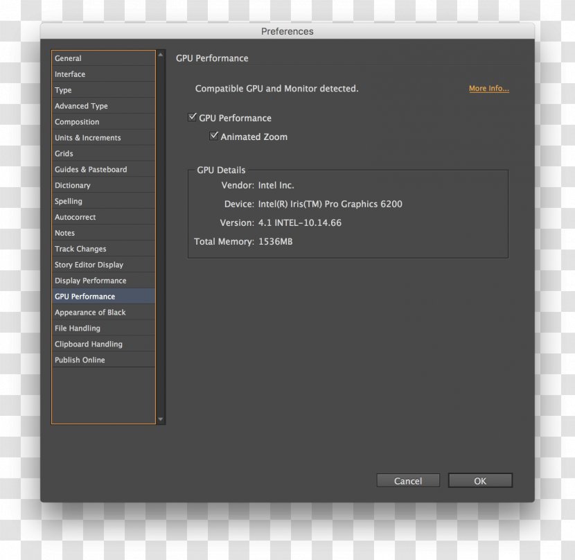 Adobe InDesign Premiere Pro Document Screenshot - Software - Performance Transparent PNG