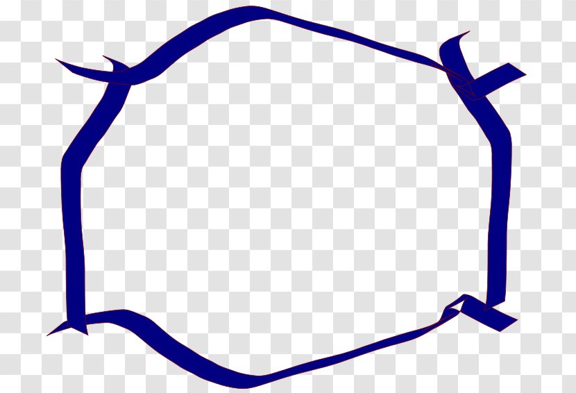 Blue Ribbon Clip Art - Stock Photography - Royal Border Transparent PNG