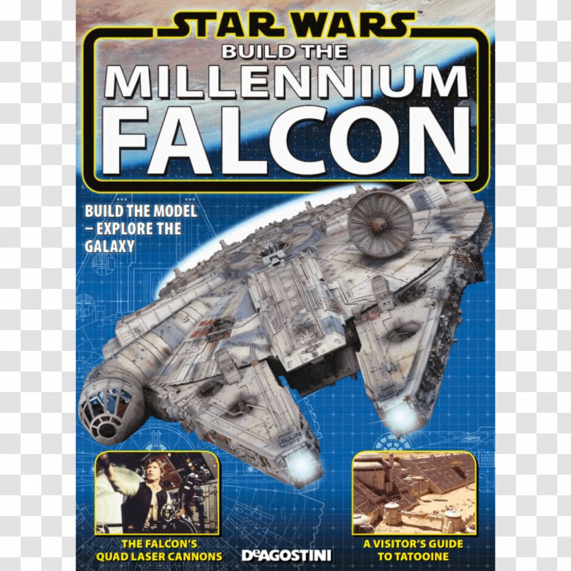Han Solo Millennium Falcon Star Wars R2-D2 Wookieepedia - Cartoon Transparent PNG