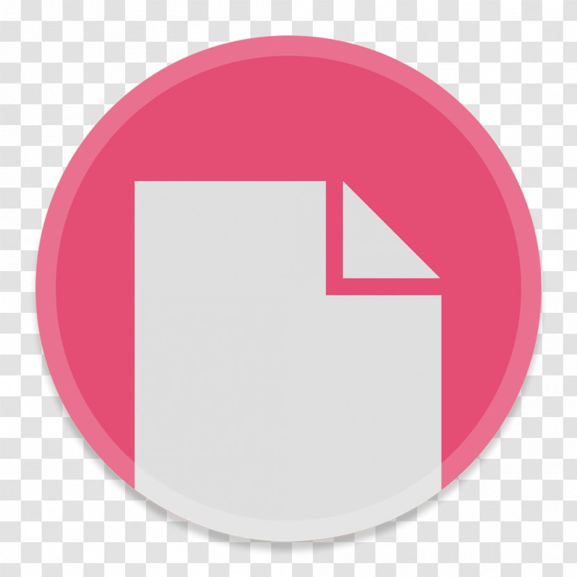 Pink Brand Circle - Document File Format - Documents Transparent PNG