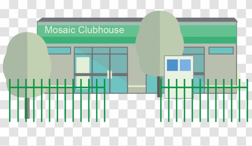 Mosaic Clubhouse Facade - Energy - Signs Transparent PNG