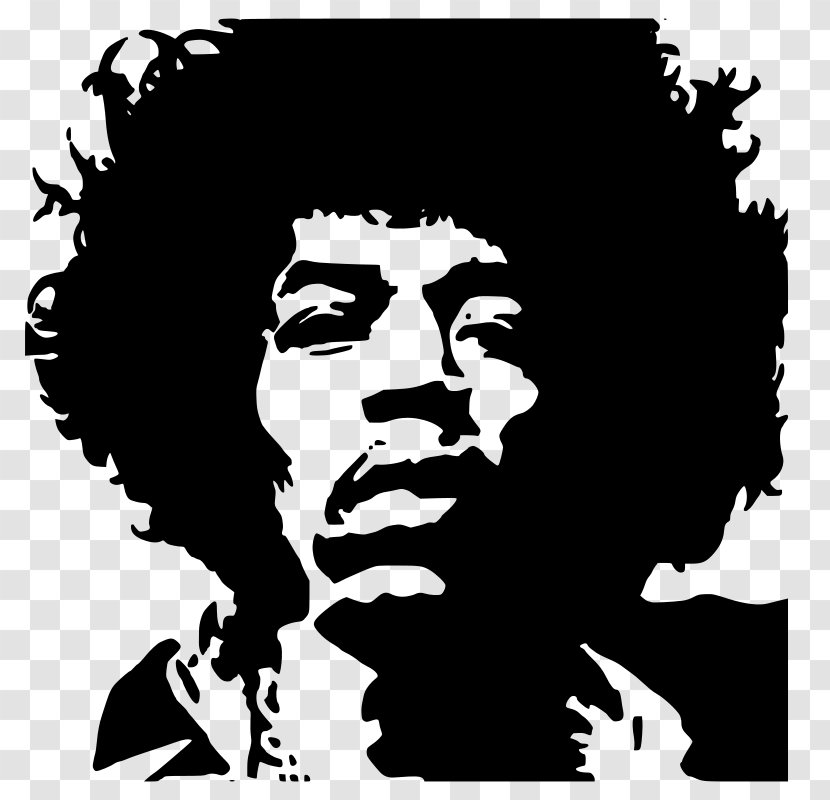 Jimi Hendrix Musician Guitarist - Tree - POP ART Transparent PNG